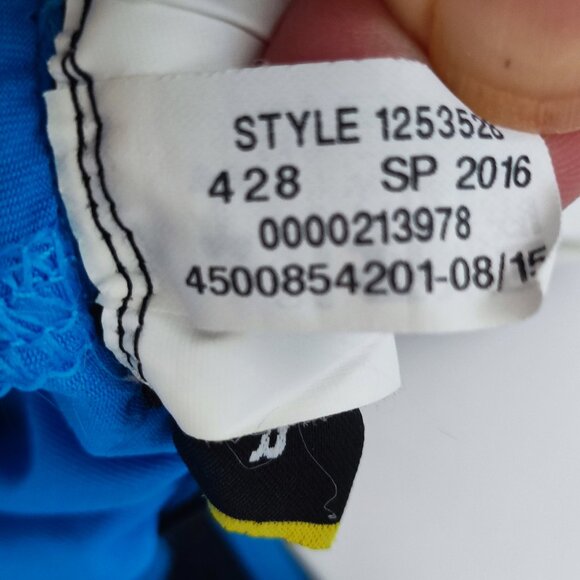 Under Armour athletic/ basketball short men's size S blue grey lightweight - Picture 8 of 13